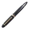 Excellent MONTBLANC Fountain Pen Meisterstück 149 White Star Black Gold 18K Mens Used