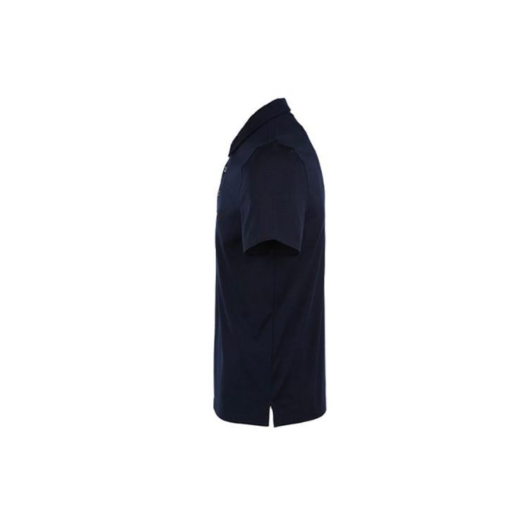 Prada Polo Shirts Men's Navy Blue Polo Collar Moderate Straight Fit UJN7141YDP-F0124