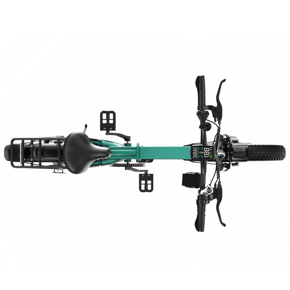 Vélo Électrique Pixar F2 Moteur 250W Pneu 20"x4.0" Vélo Électrique Pliable Ville 7 Vitesses Freins à Double Disque 48V 15Ah Suspension Fourche Avant