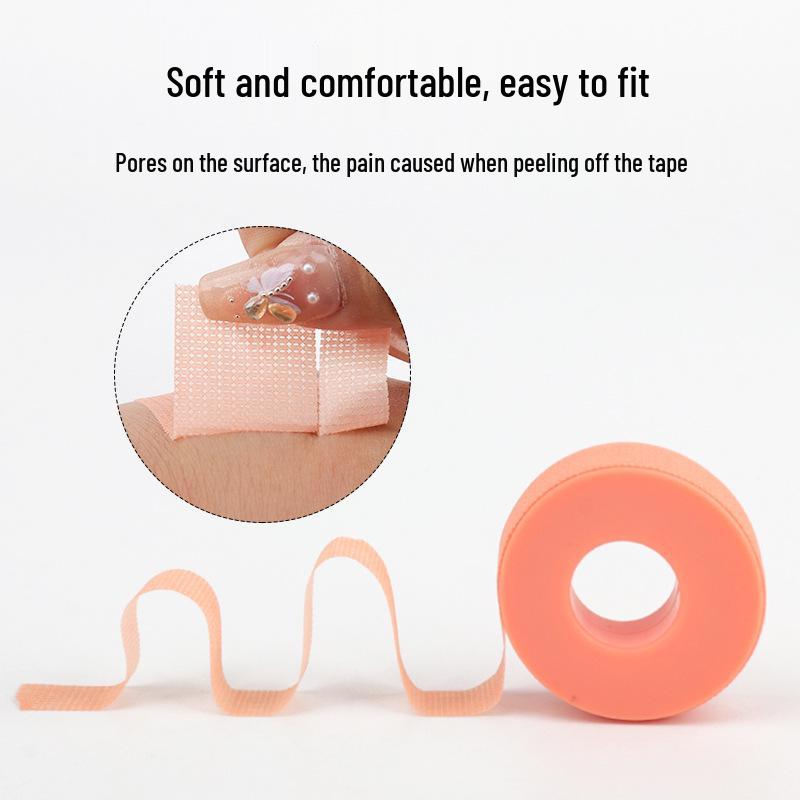 Breathable Non-Woven Eyelash Extension Adhesive Tape with Plastic Core