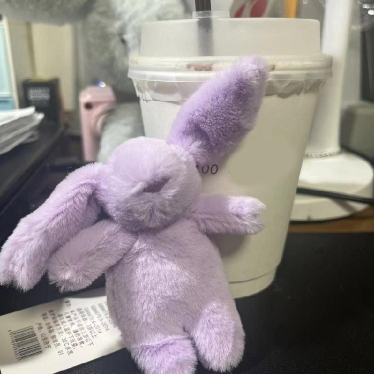 Cartoon Rabbit Keychain Bag Pendant Charming Accessory for Birthdays and Parties