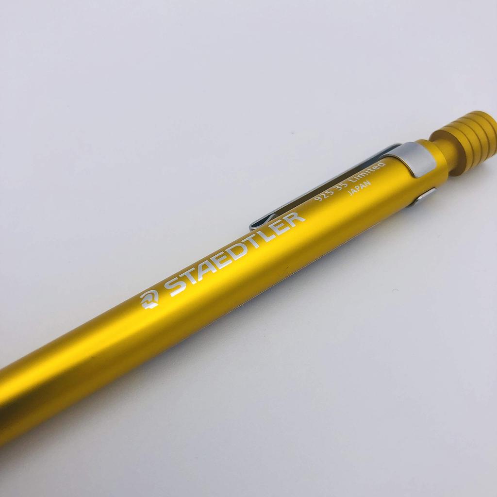 Meister Limited Edition Mechanical Pencil for Stedtler 0.5mm Drafting (Yellow)