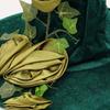 Rose-Lace Decor Witch Hat Halloween Green Party Cosplay Hat Magical Mystery Role-play Witch Hat Costume Accessory