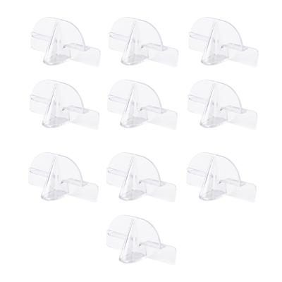 10Pcs Wall Mounted Eyeglasses Organizers Spectacles Storage Rack Glasses Display Holder Sunglass Stand Home Decoration