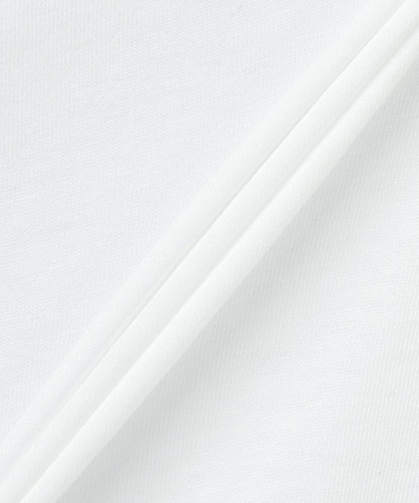 Apesse Micro Logo Boxy Fit Short Sleeve T-Shirt - White:Black / Cohbwf26387Tag