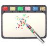 3/4 Piece Portable Jewelry Making Kit Felt Bead Tray Metal Scoops 6 Compartments Bead Craft Mat For Craft Organization
