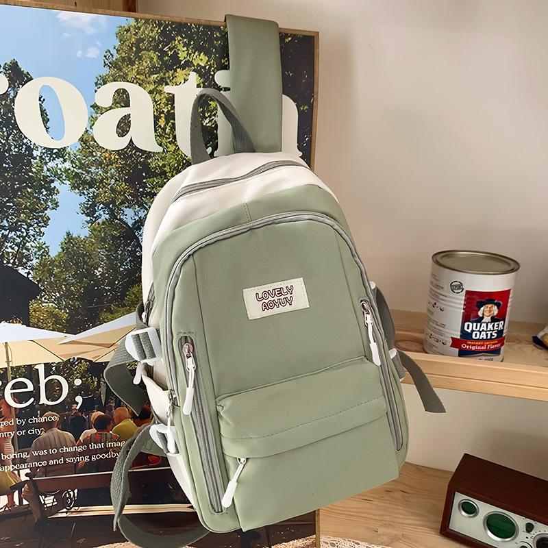 

Школьный рюкзак Детский для детского сада Ученики начальной школы Снижающий нагрузку Контрастный цвет Рюкзаки для девочек