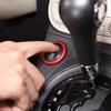 For FIAT Abarth 500 500C 595 595C 695 695C 2008-23 Car Double Flashing Glass Lifting Decoration Ring Aluminum Alloy Accessories