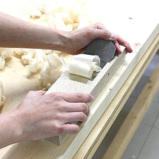 Kakuri Sangyo Replaceable Blade 58mm Blade Blade No Sharpening No Adjustment DIY Carpentry Wood Surface 12629 Plane, Width, One-Touch Replacement,