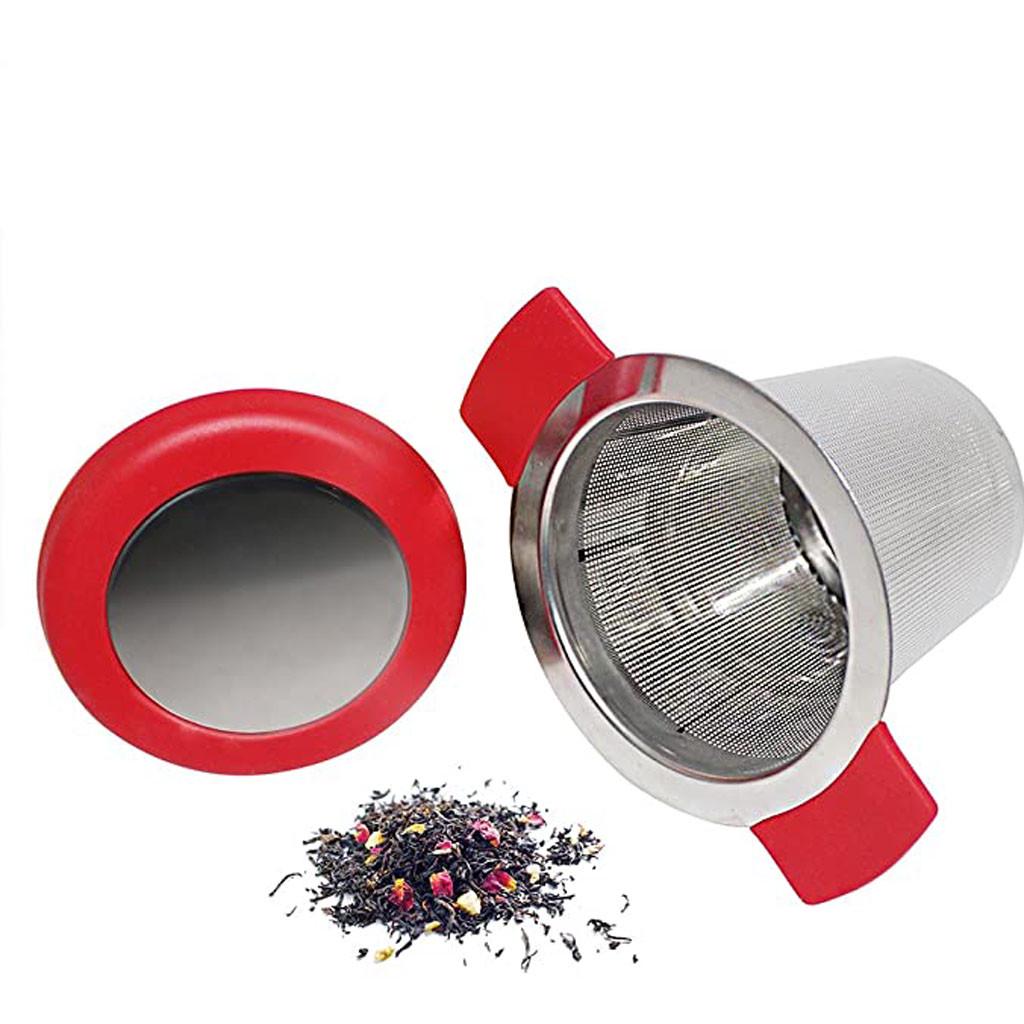 Kitchen Utensils Tea Strainer with Lid