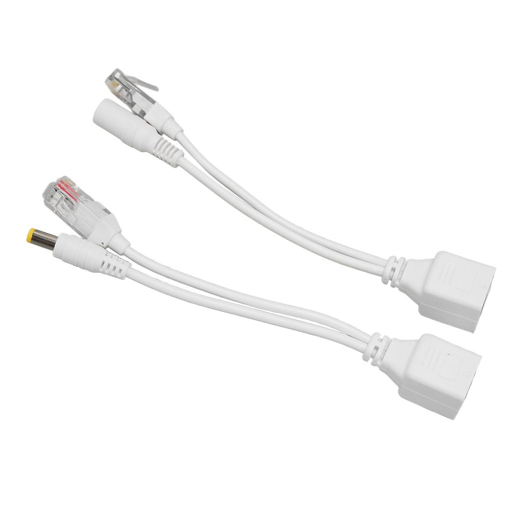 12V POE Splitter Adapter Stable Easy To Install Plug and Play Waterproof POE Splitter Adapter Male Female for IP Camera