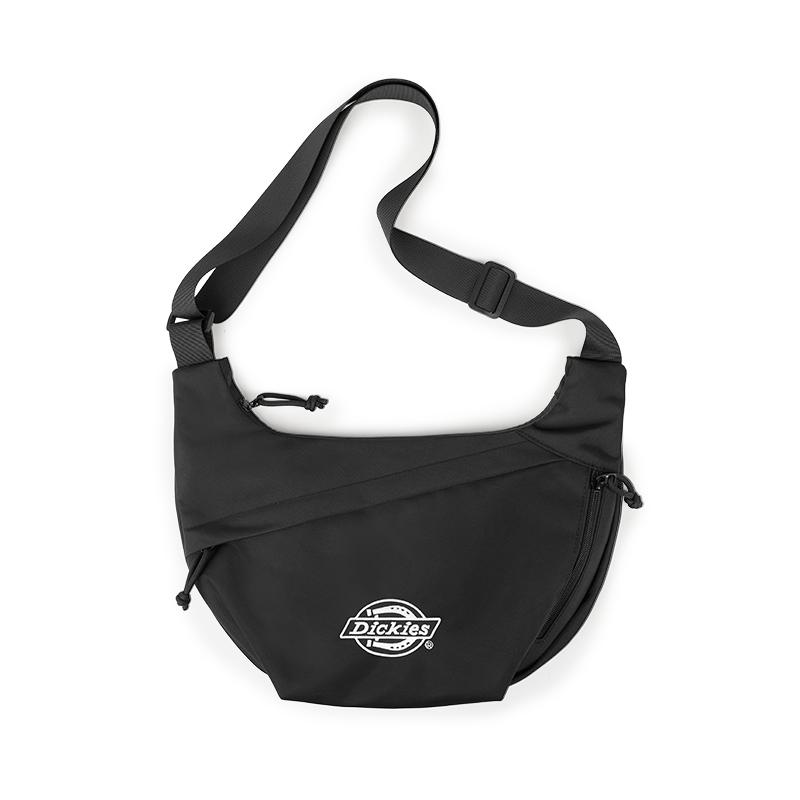 

Новая полиэстеровая сумка через плечо Dickies, сумка кроссбоди обычная унисекс черная/светло-бежевая DK-C055 24.1*6.1*22.1CM