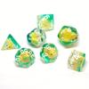 Set di Dadi per Gioco da Tavolo Anatra Gialla da 7 Pezzi Dadi per Giochi da Tavolo Multilaterali Dadi per Giochi di Ruolo Regalo di Natale Alta Qualità Pratico Uso Quotidiano
