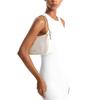 MICHAEL KORS Carmela hardware accessories cow leather chain shoulder crossbody bag armpit bag medium size women's