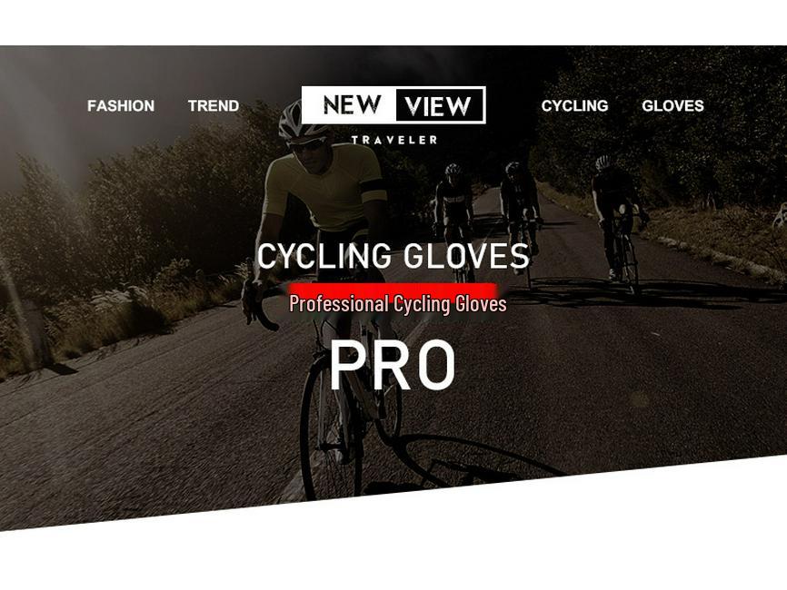 Slitstarka, halkfria cykelhandskar med full finger för utomhussporter och med pekskärmsfunktion.