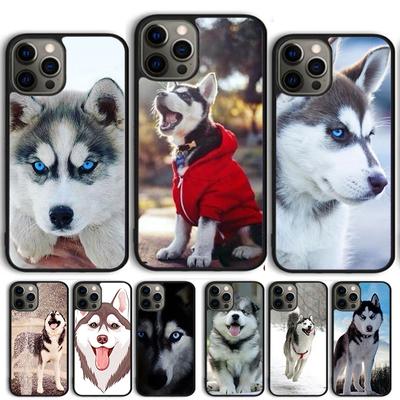 Beautiful Puppy Husky Phone Case Cover For iPhone 17 Air 15 16 14 13 12 Pro Max 11 Pro Max Plus Coque Shell