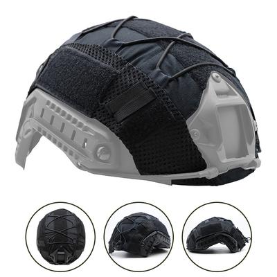 1PCS Tactical Helmet Cover for Fast MH PJ BJ Helmet Airsoft Cover Accessories Cycling Helmet Net with Elastic Cord