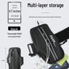 Reflective Waterproof Sports Arm Band for Smartphones - Unisex Running and Cycling Fitness Accessory