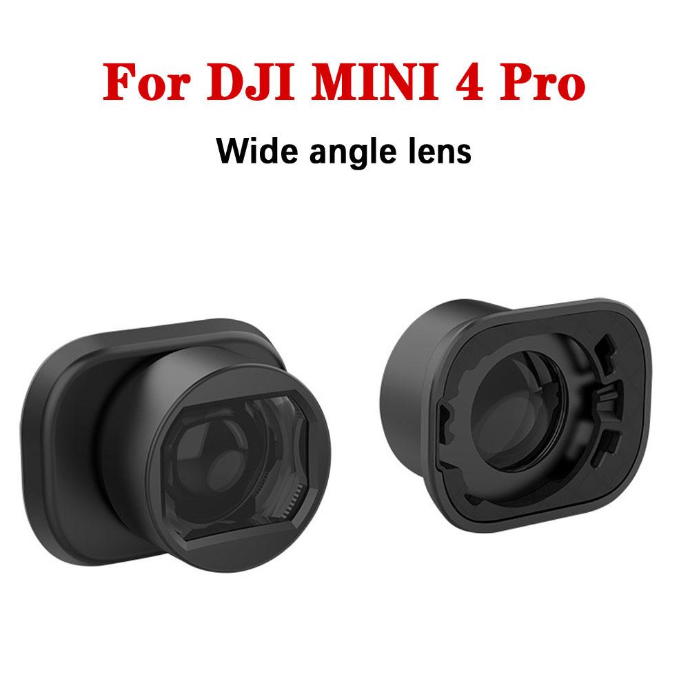 for Dji Mini 4 Pro External Wide-angle Lens Filter Shooting Range Increase 25% Camera Lens 0.75x Drone Accessories C5G5