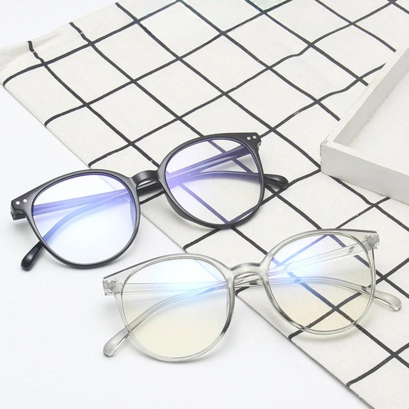 Anti Blue Light Myopia Glasses Square Computer Games Glasses New Men Women Portable High Definition Eyeglasses Outdoor