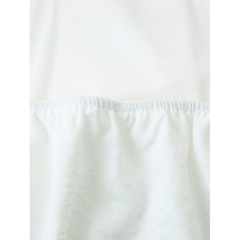 Kaslead New Arrival Women's Clothing Fashion Style Casual Minimalist Three-Dimensional Flower Laminated Midriff Outfit Sling Dress