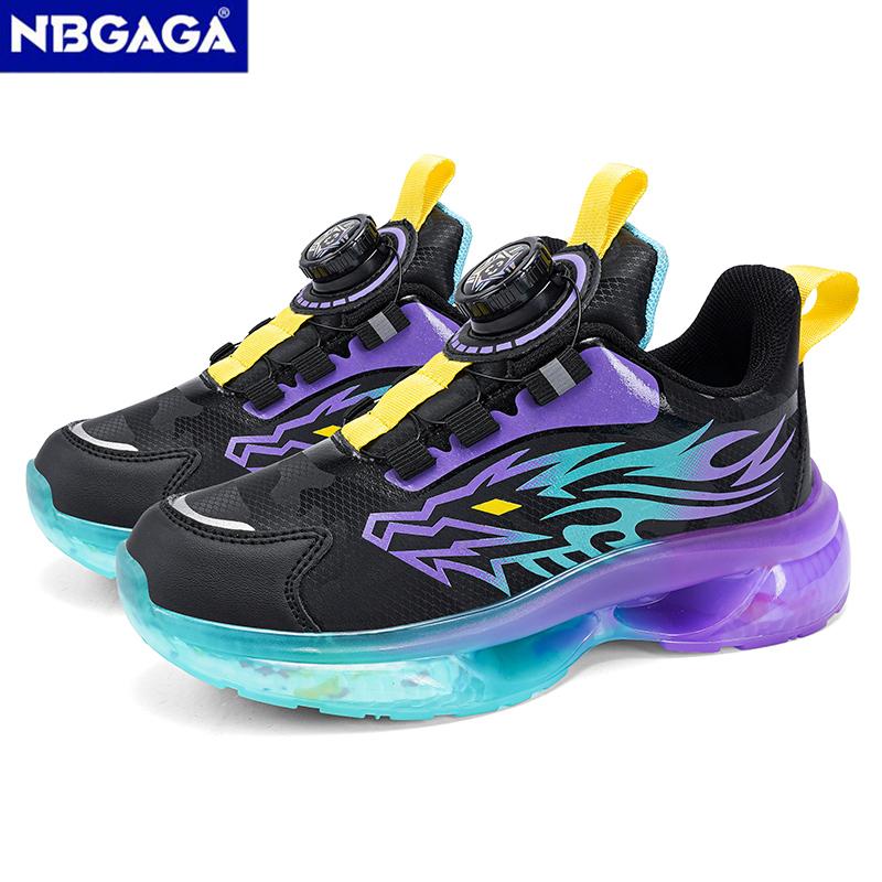 Ελαφριά Χειμερινά Παιδικά Αθλητικά Παπούτσια Περιστρεφόμενη Αγκράφα Παιδικά Αθλητικά Παπούτσια Casual Δερμάτινα Παπούτσια Τρεξίματος Εξωτερικού Χώρου Παιδικά Παπούτσια Τένις Αντιολισθητικά