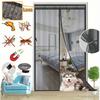 Summer Magnetic Screen Door Self Sealing Summer Anti Bug Fly Door Curtains Mesh Door Screen Kitchen Anti Bug Fly Door Screen