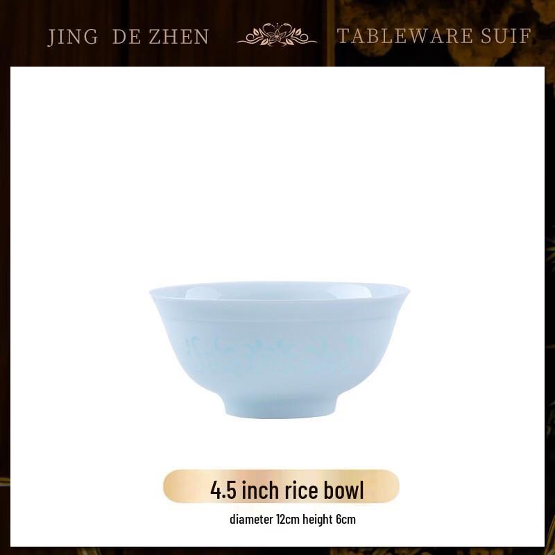 Chu Yi Qi 10-Piece European Bone China Glazed Dinnerware Set