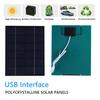 Panel solarny Yousheng z 8-calowym wentylatorem z silnikiem bezszczotkowym 5,5 W polikrystaliczny solarny wentylator chłodzący wentylacja zewnętrzna regulowana prędkość wiatru kurnik