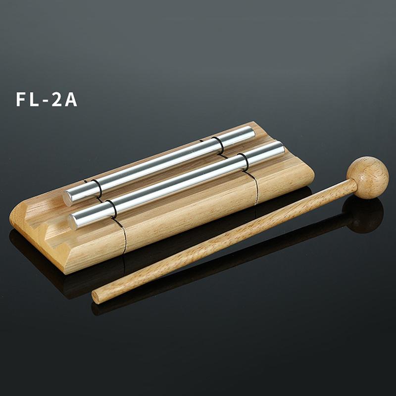 Wood Wind Chimes 7 Tone Sound Healing Meditation Bell Metal Sound Beam Chime Yoga Professional Percussion Musical Instrument