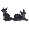 Cute Fox Color-Changing Tea Pet Ornament Creative Tea Ceremony Accessories Home Desktop Small Fox Figurines Decoration