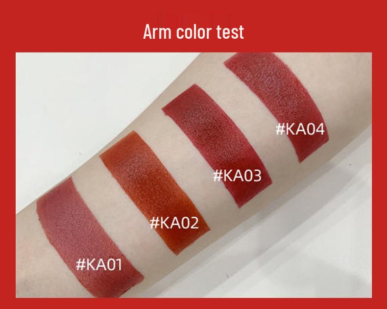 Velvet Matte Lip Gloss Gift Box: Non-Stick, Long-Lasting, Authentic Lipstick Set