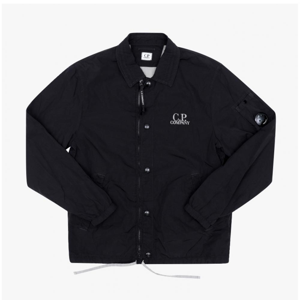 C.p. Company ChRome R Lens Wappen gRaphic Zip oveR shiRt 20cmos007a 005904d