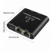 Gigabit Ethernet Splitter 1 in 3 Out RJ45 Ports 1000Mbps High Speed Stable Network Splitter for Home And Office