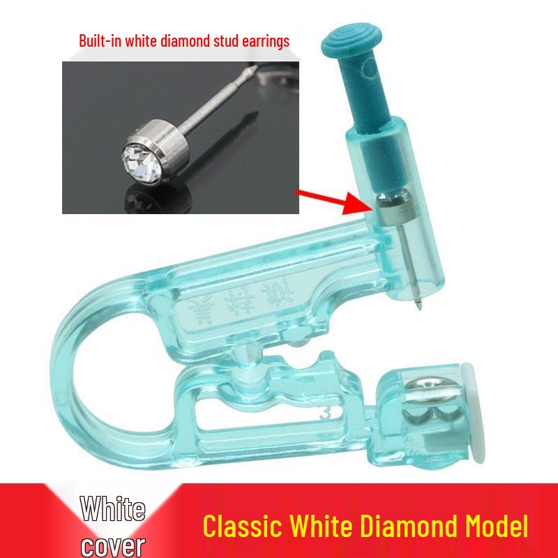 Disposable Sterile Anti-Allergic Ear Piercing Kit with Needle and Stud Gun
