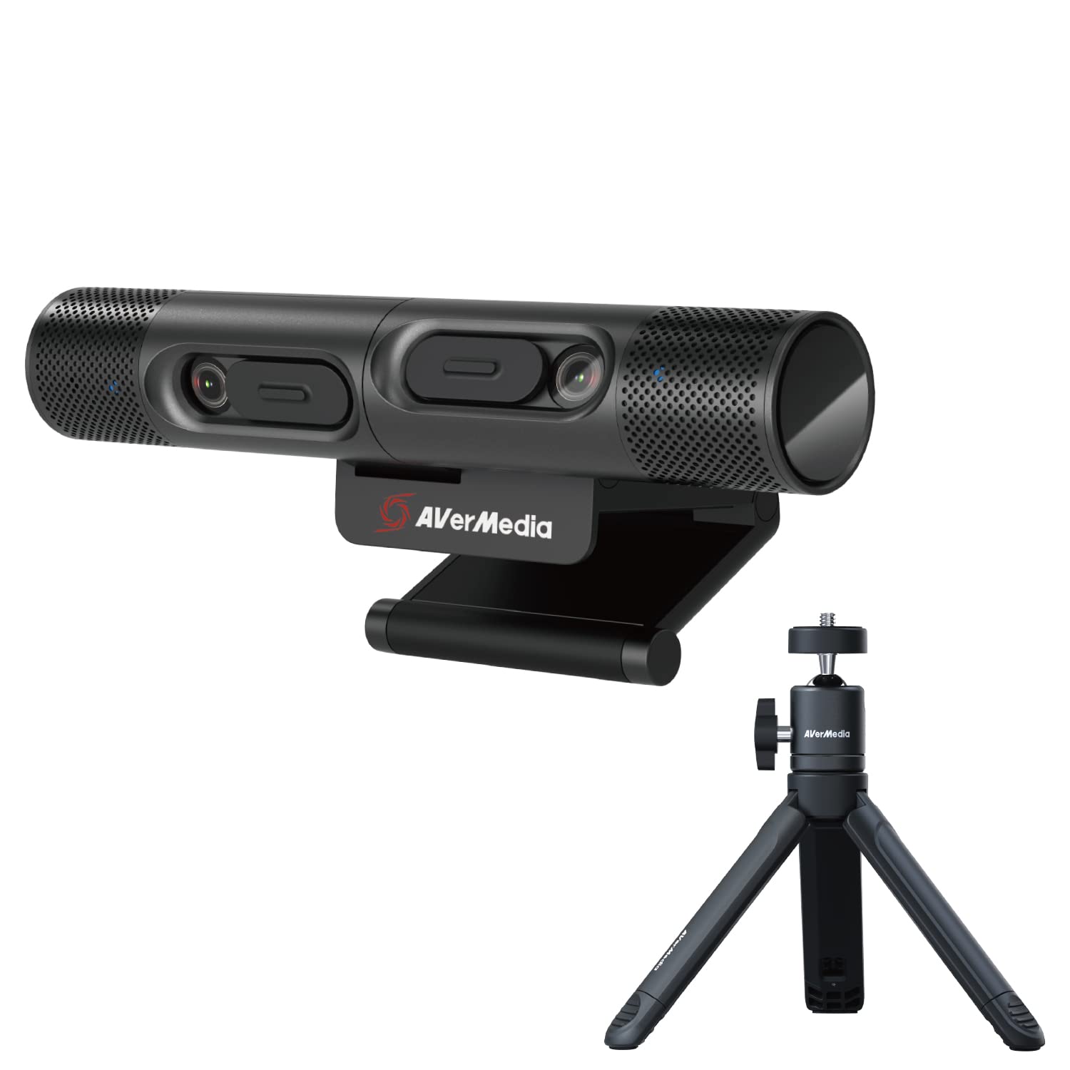 

Webcam PW313D Webcam Document Camera 1080P 2K 30FPS Selfie and object photography at the same time Up to vertical rotation 5 million image quality чорний
