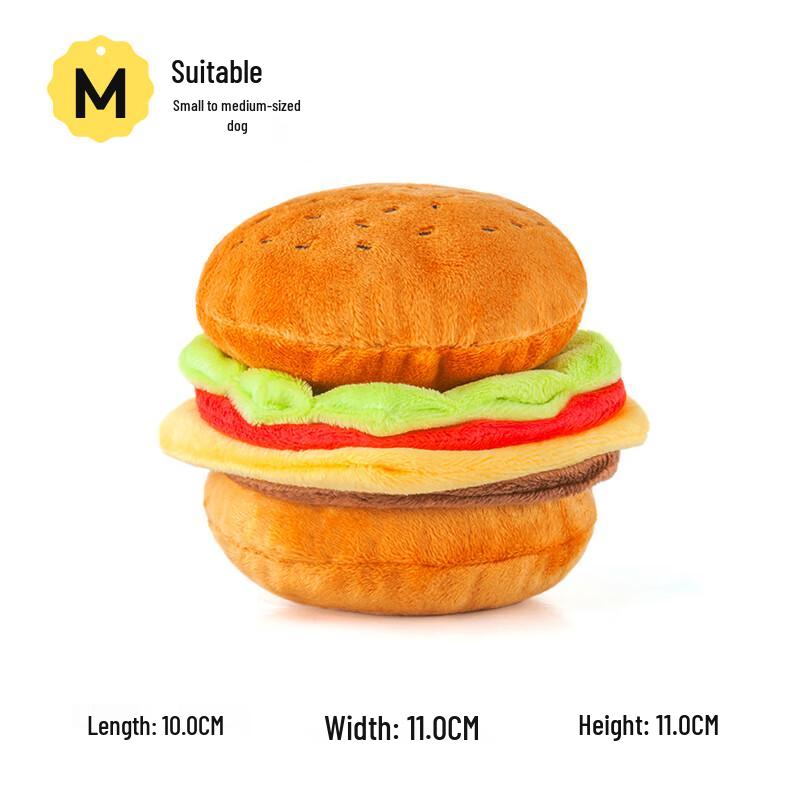 P.L.A.Y Pet Plush Food-Themed Dog Toys
