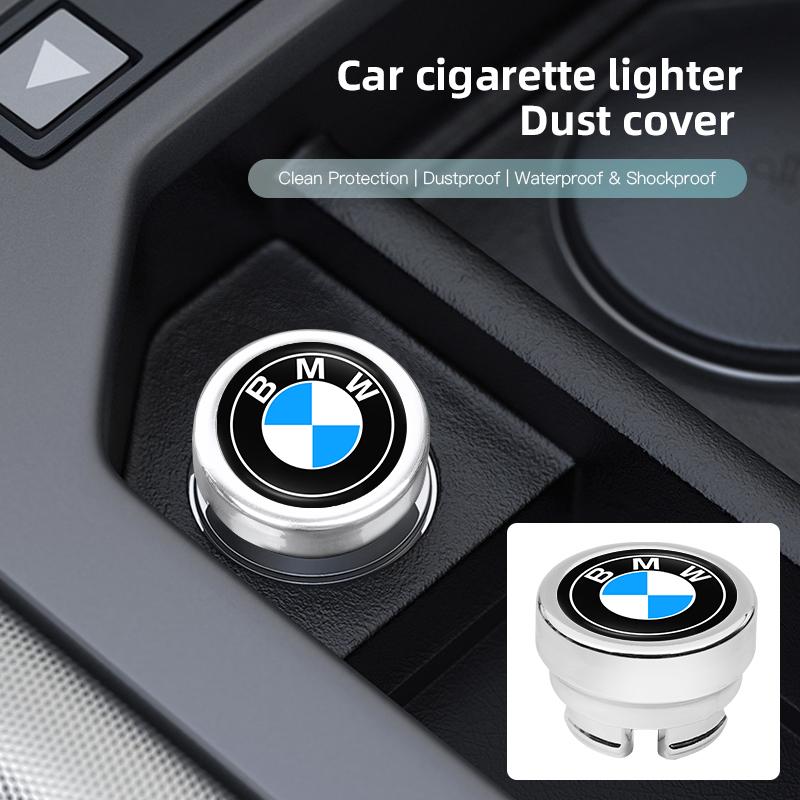 Car Cigarette Lighter Cover DustProof Decoration Cap For BMW Series i3 i4 G07 G06 G05 G02 G01 F48 F39 G42 G30 G20 G26 F01 F02