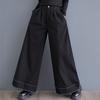 Άνοιξη φθινόπωρο plus size Vintage ψηλόμεσο casual χαλαρό Γυναικείο τζιν παντελόνι με φαρδύ πόδι