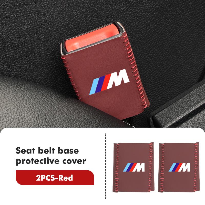 For BMW Car Belt Buckle Plug Protective Cover Interior Accessories E70 E91 E30 G30 E53 M3 M5 X6 X4 X7 E92 E93 X1 X3 X5