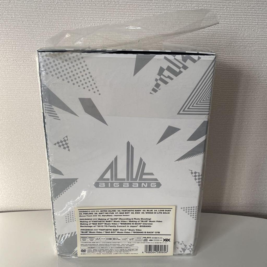 [USED] First Press Limited Edition BIGBANG ALIVE Lawson HMV Limited Edition