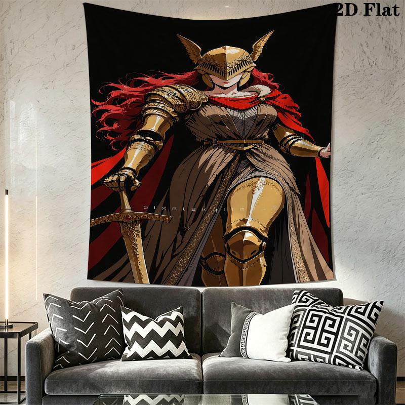 Malenia Rot Wall Hanging Printed Fabric Blanket Decorative Tapestries for Bedroom Living Room Home Decor