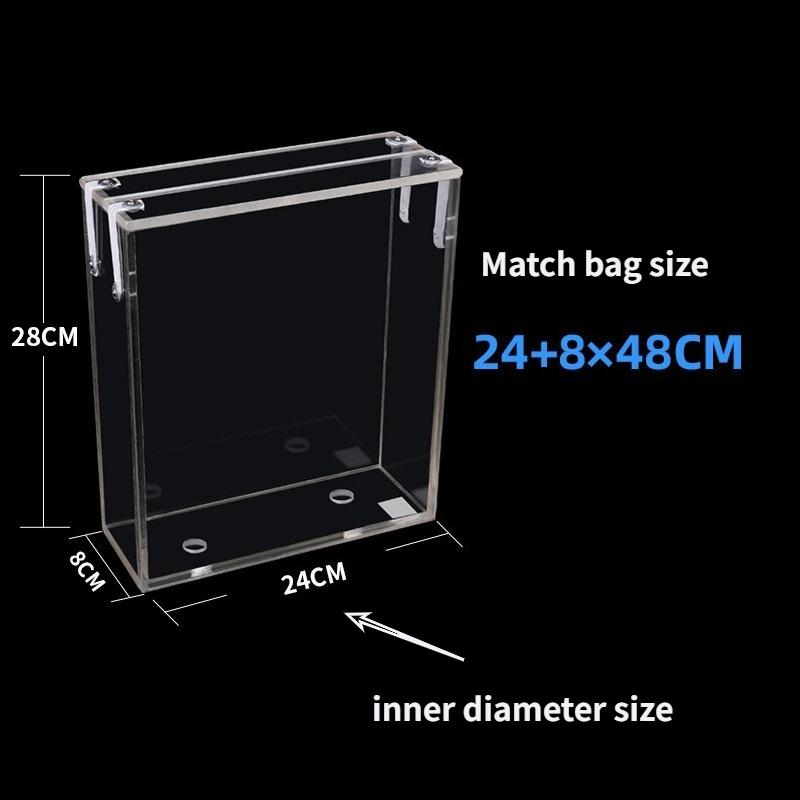 Square Rice Brick Cereal Crop Mold Shaping Transparent Acrylic Rice Brick Bags Mold Coarse Grain Packaging Vacuum Bag Forming Box Molds