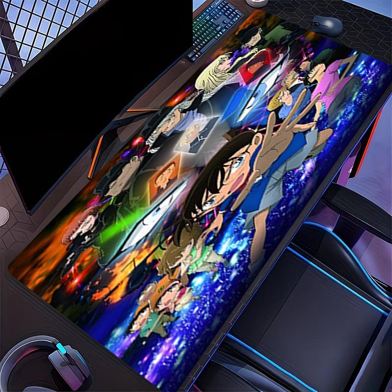Detective Conan Print Mouse Pad, for Keyboard Pad Laptop PC Mat for Office Home Use, Desk Decor, Perfect Birthday Gift for Gamers