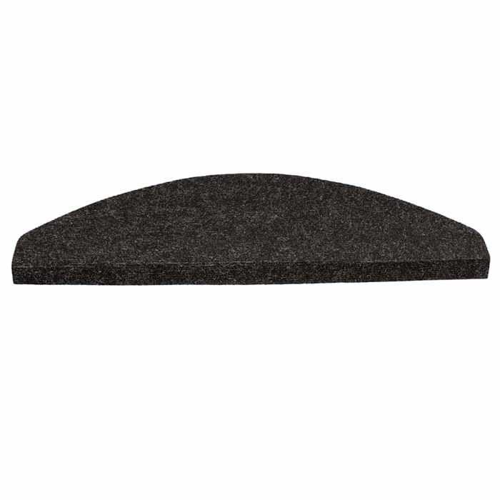 VidaXL Self-adhesive Stair Carpets 30 Pcs Anthracite 65x22.5x3.5 Cm, Tread, Tread Carpet 3365902