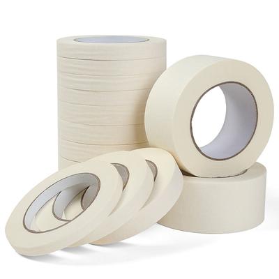 1 Pack White Masking Tape 50M General Purpose Painters Tape Easy Removal for Purpose Painting Painter's DIY Crafts ArtsPinstriping Tape 3