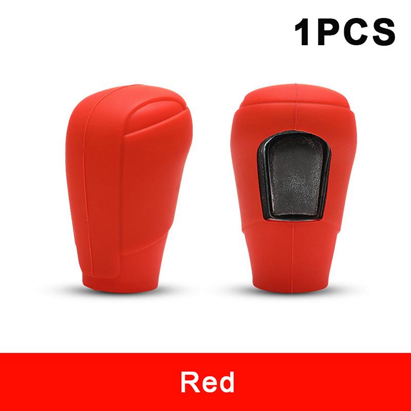 Silicone Car Gear Shift Knob Cover Stain Resistant Non-Slip Fit for Mazda3 Axela CX4 CX5 CX8 Auto Parts