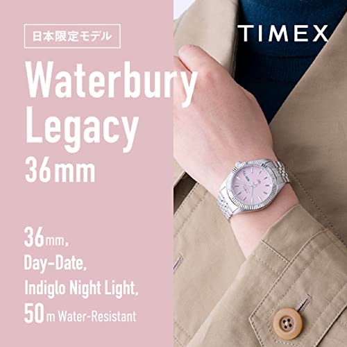 TIMEX Waterbury Legacy Watch, Unisex, TW2V66600, Silver [Parallel Import]