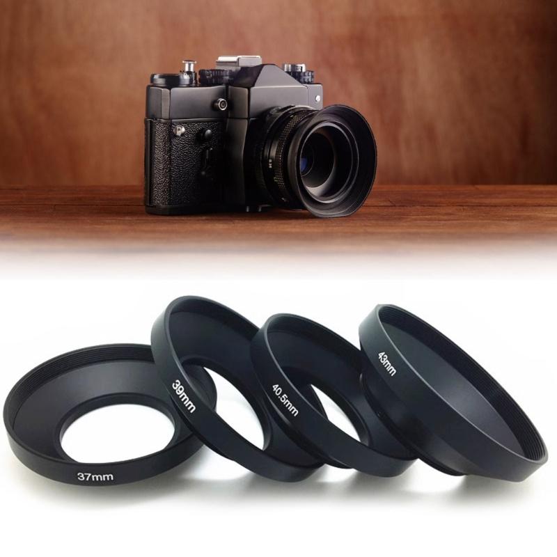 Metal DSLR Camera Lens Hood For Various Lens Models Lens Shade 39mm- 82mm Enhances Photography