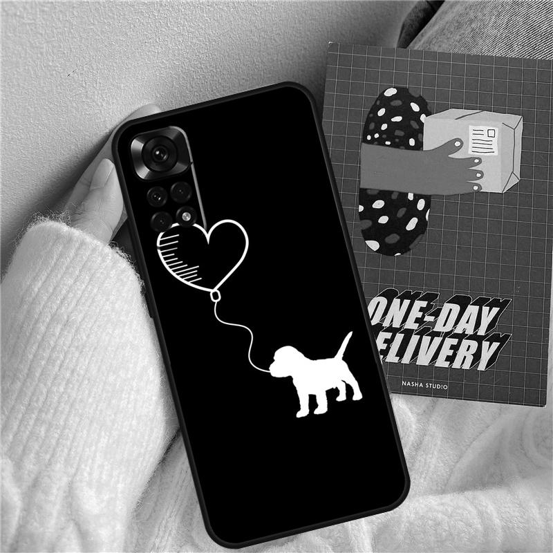 Cartoon Beagle Dog Funda For Xiaomi Redmi 14C 10C 12C 13C Redmi Note 13 Pro 9 10 11 12 10S 11S 12S 14 Pro Case